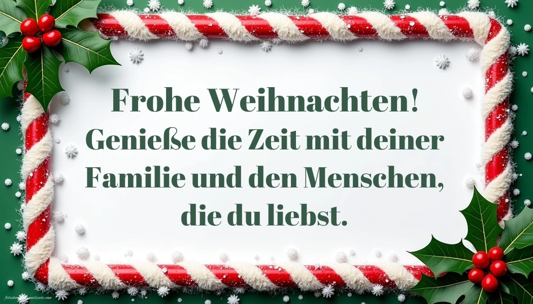 Imagini cu Felicitări de Crăciun în limba Germană: Aranjamente de Crăciun