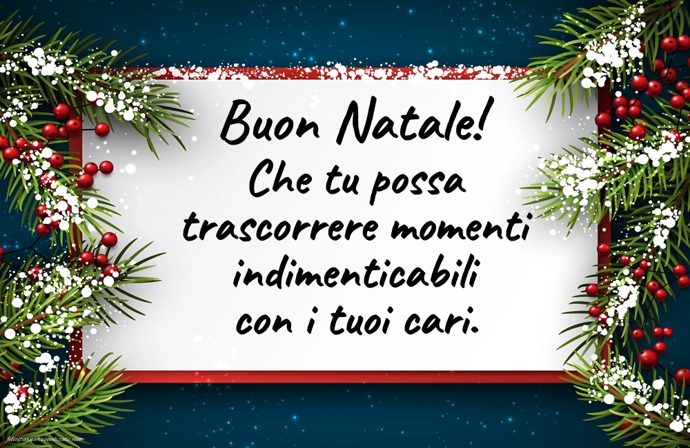 Imagini cu Felicitări de Crăciun în limba Italiană: Decorațiuni de Crăciun