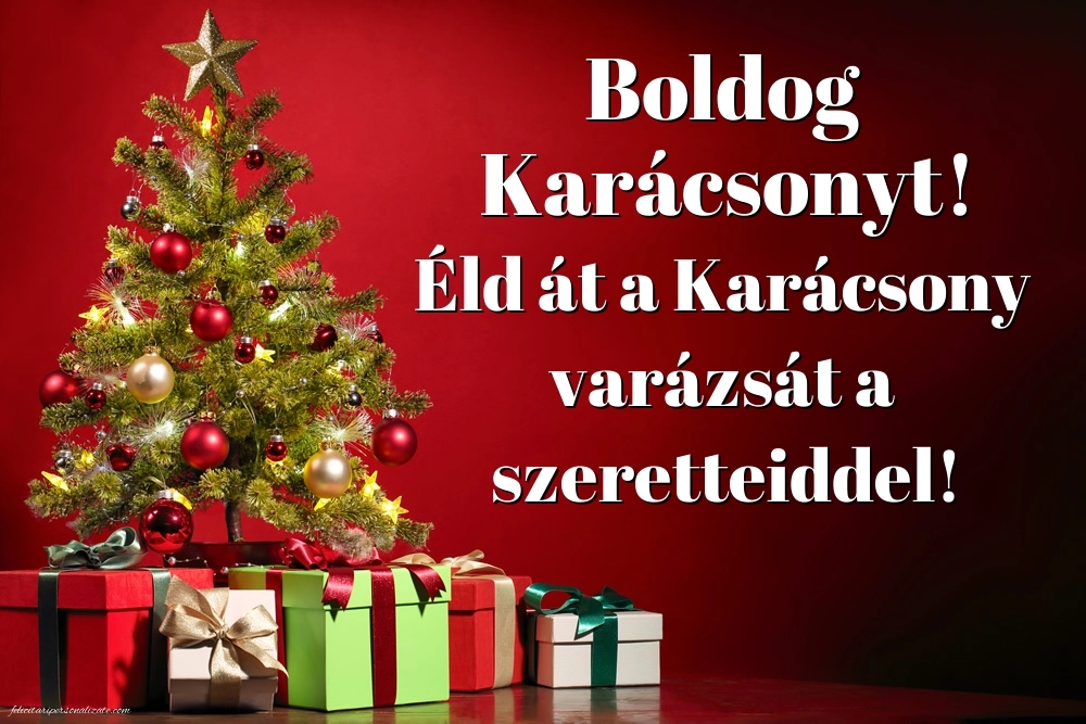Imagini cu Felicitări de Crăciun în limba Maghiară: Aranjamente de Crăciun