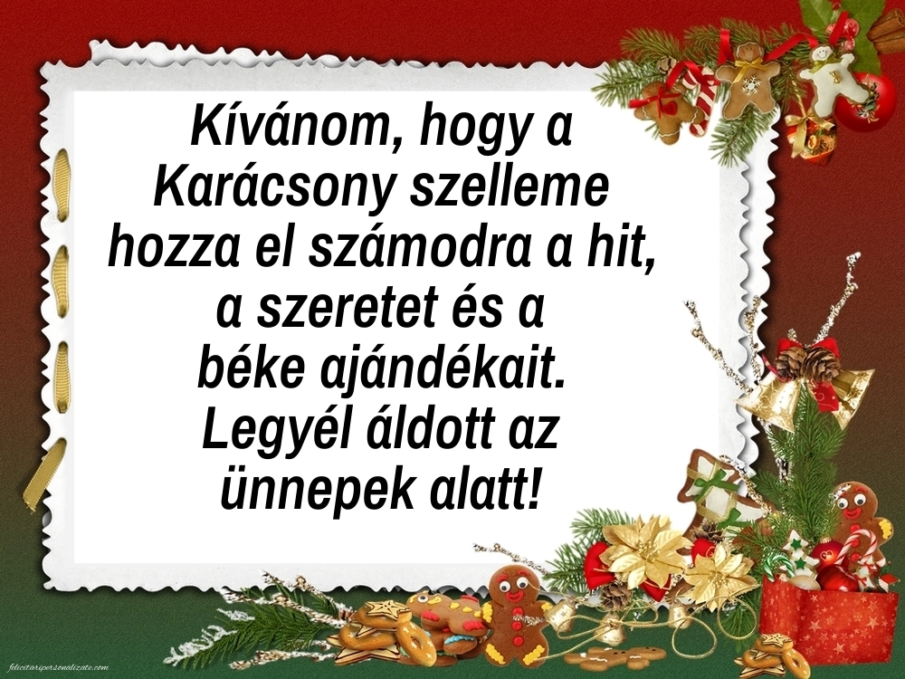 Imagini cu Felicitări de Crăciun în limba Maghiară: Aranjamente de Crăciun
