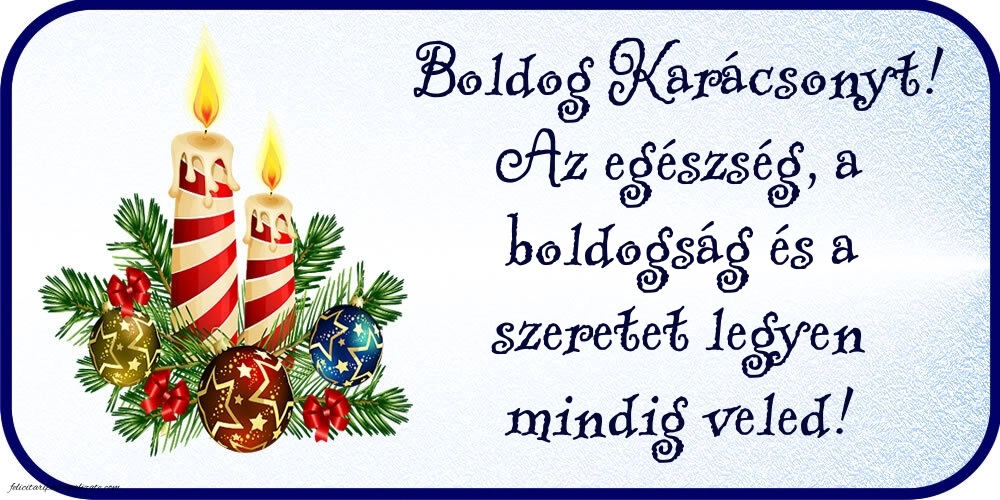 Imagini cu Felicitări de Crăciun în limba Maghiară: Aranjamente de Crăciun