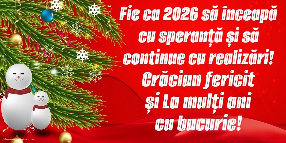 Imagini cu felicitări de Crăciun și Anul nou 2026: Aranjamente de Crăciun