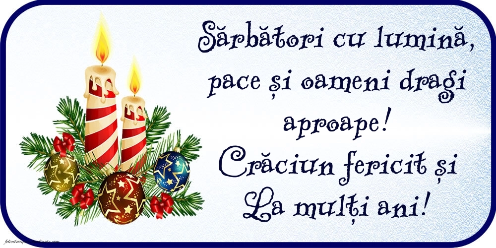 Felicitări Crăciun și Anul nou 2026: Aranjamente de Crăciun