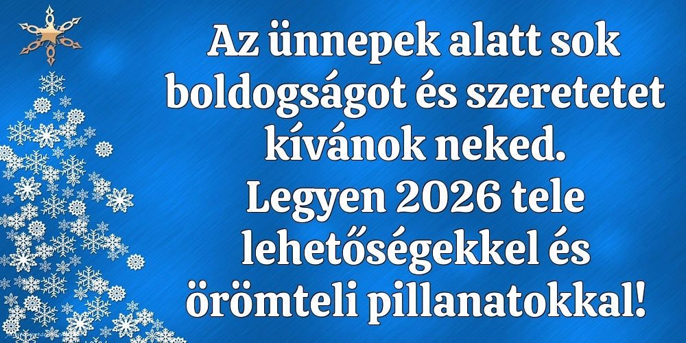 Imagini cu urări de Crăciun și Anul Nou în Maghiară: Aranjamente de Crăciun