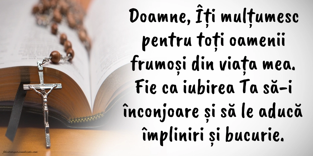Mulțumesc, Doamne! - Imagini cu Mesaje Creștine: Credință