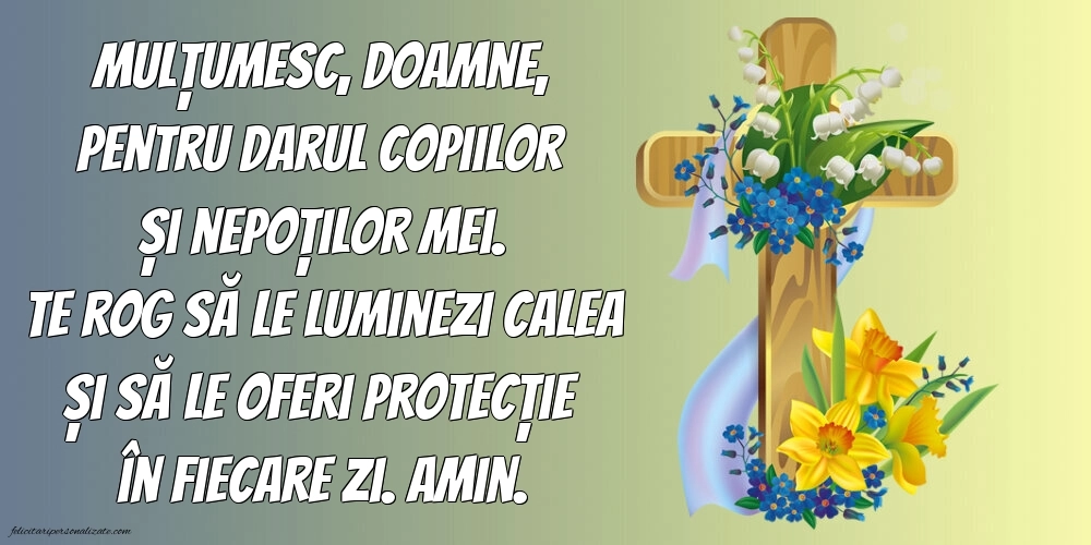 Mulțumesc, Doamne! - Imagini cu Mesaje Creștine: Credință