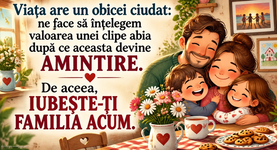 Imagini cu mesaje despre familie: 