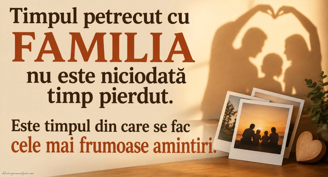 Imagini cu mesaje despre familie: 