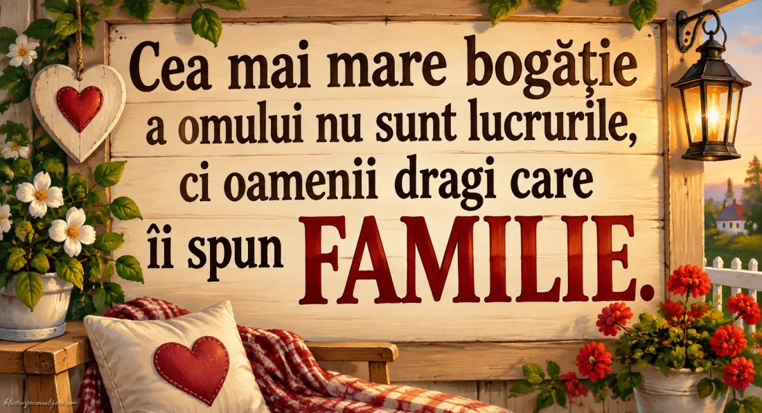 Imagini cu mesaje despre familie: 