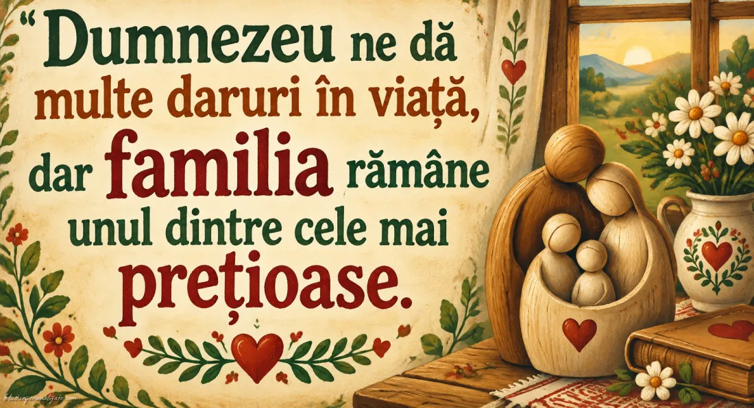 Imagini cu mesaje despre familie: 