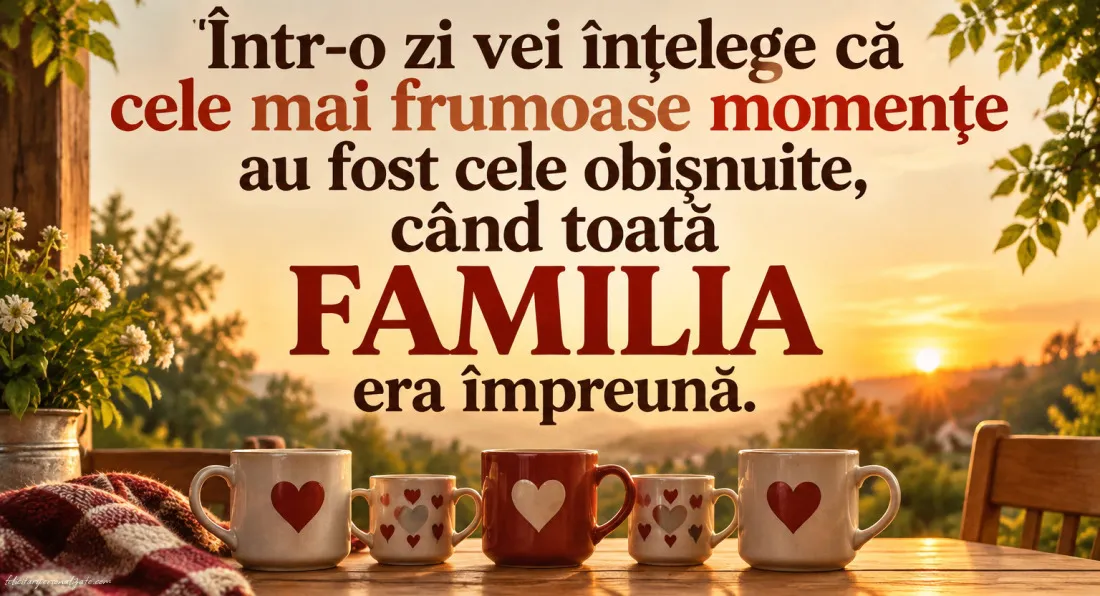 Imagini cu mesaje despre familie: 
