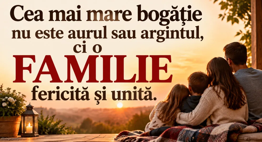 Imagini cu mesaje despre familie: 
