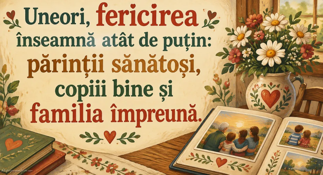 Imagini cu mesaje despre familie: 