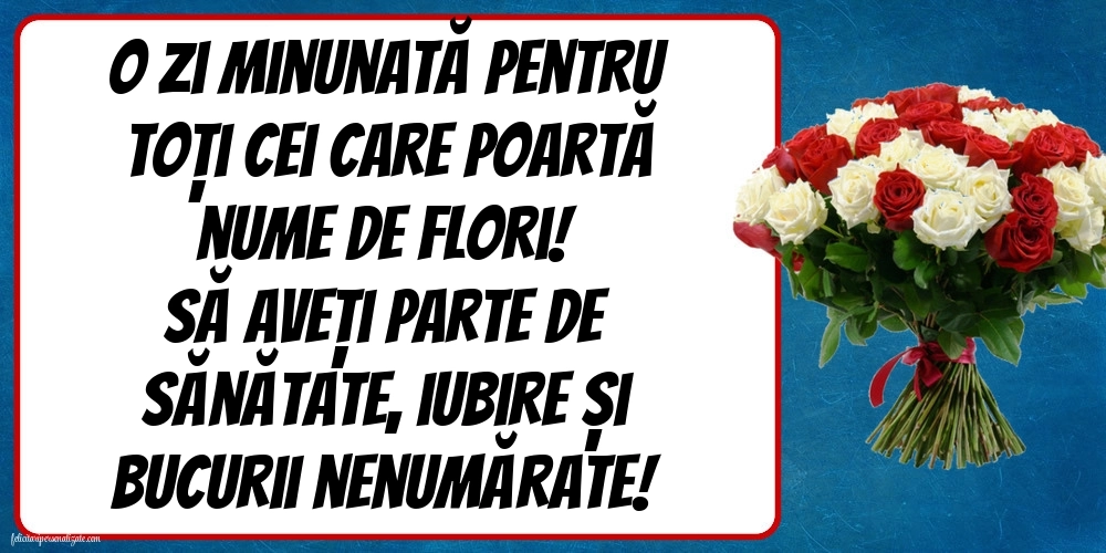 Felicitări și Imagini de Florii: Flori