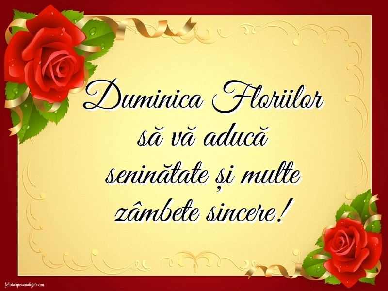 Imagini de Sărbătoarea Floriilor: Flori