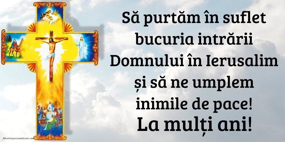 Imagini cu mesaje de Florii 2025: Credință
