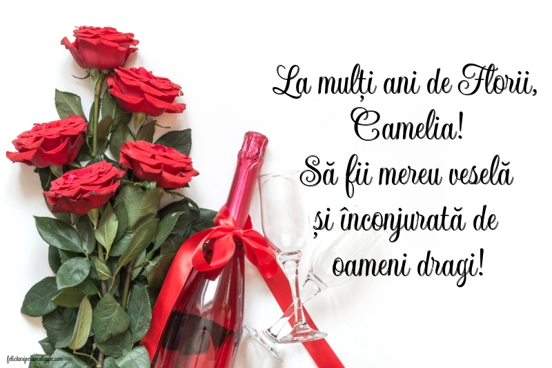Imagini cu mesaje de Florii 2025: Șampanie și flori