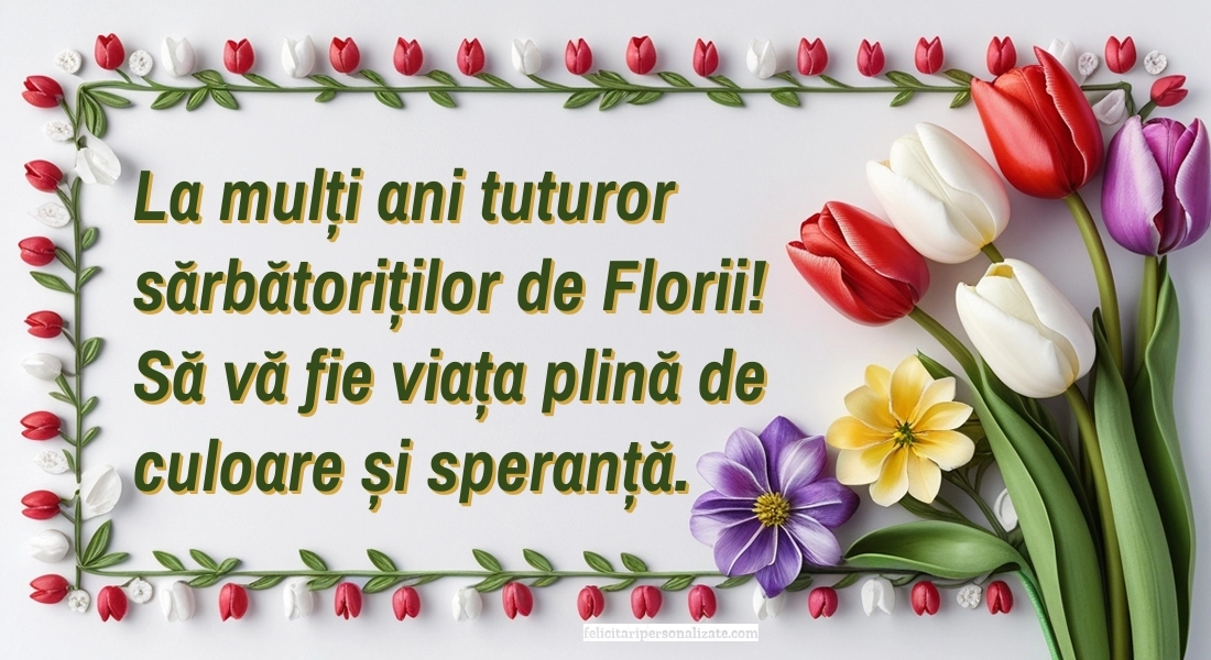 Cele Mai Frumoase Felicitări și Imagini de Florii 2026: Flori