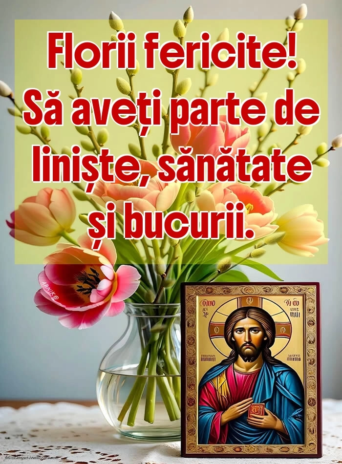 Imagini cu urări de LA MULȚI ANI de FLORII: Flori
