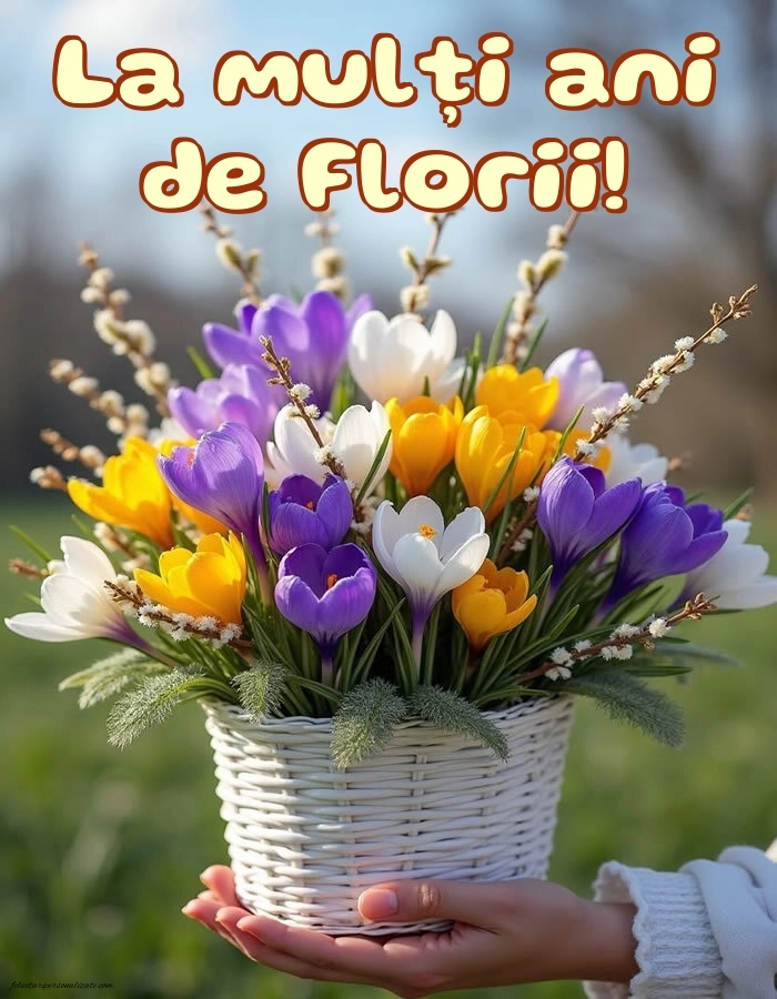 Poze cu urări de Florii 2026: Flori
