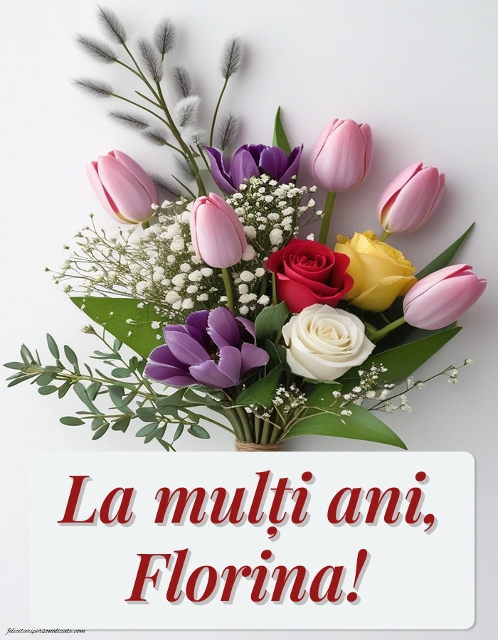 Felicitări de Florii pentru prieteni: Flori