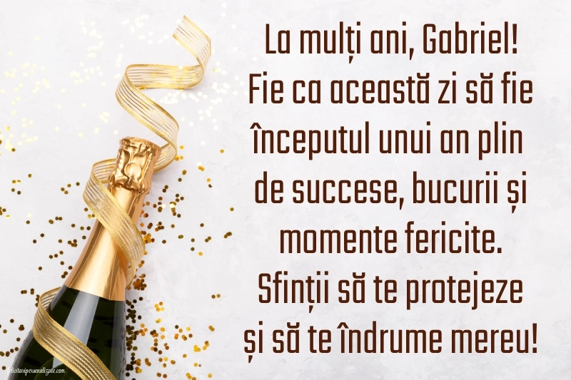 Cele mai frumoase imagini cu mesaje de Sfinții Mihail și Gavril pentru Facebook sau Whatsapp: Șampanie