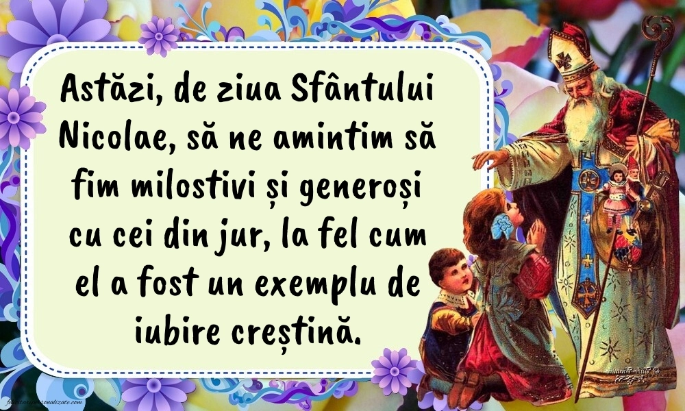 Cele mai frumoase imagini cu mesaje de Sfântul Nicolae pentru Facebook sau Whatsapp: Sf. Nicolae