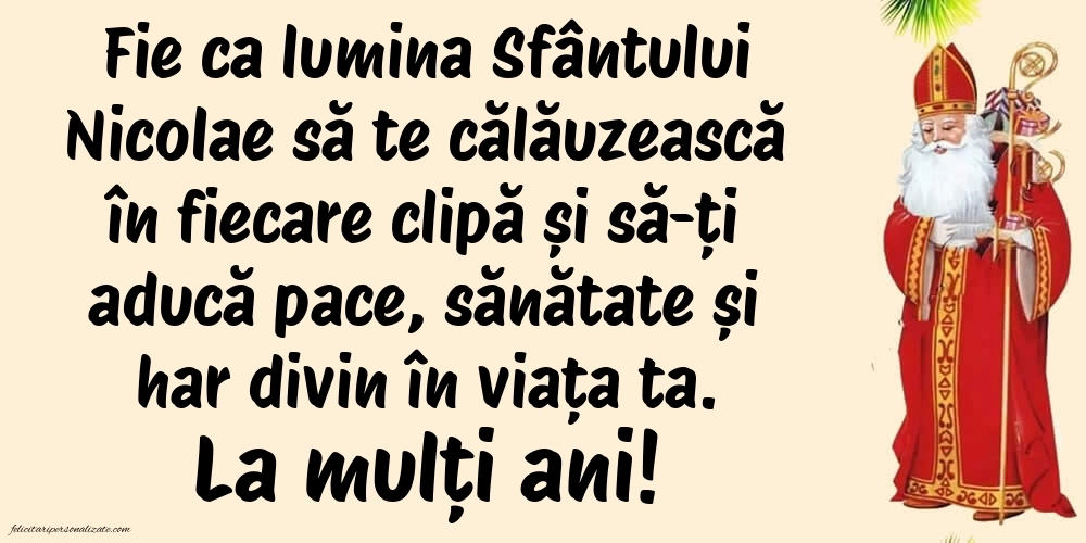 Imagini de la mulți ani de Sfântul Nicolae: Sf. Nicolae
