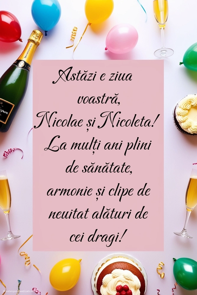 Imagini cu mesaje de Sfântul Nicolae - 6 Decembrie 2025: Șampanie