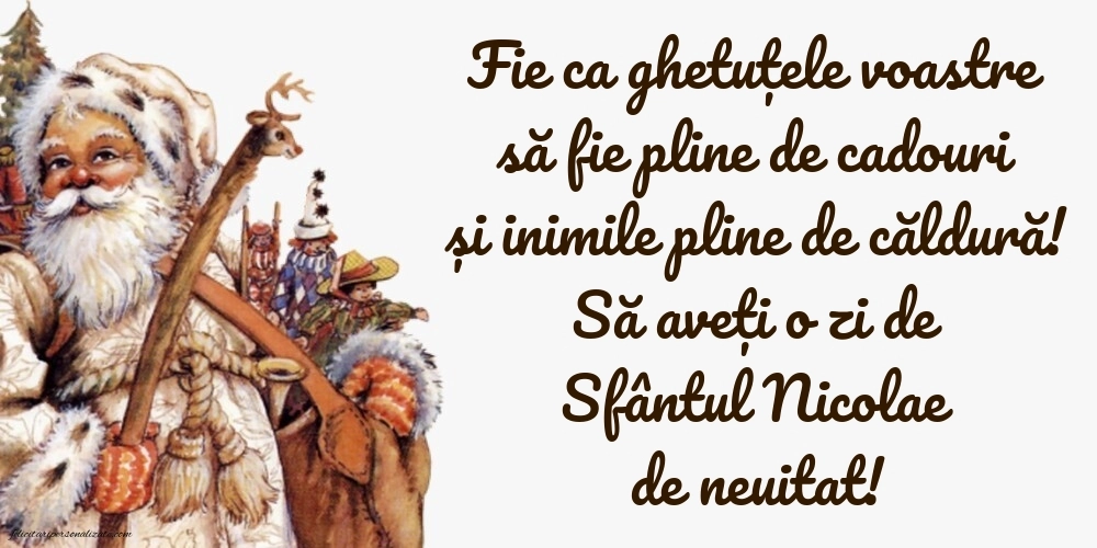 Imagini cu urări de La mulți ani Sfântul Nicolae 2025: Sf. Nicolae