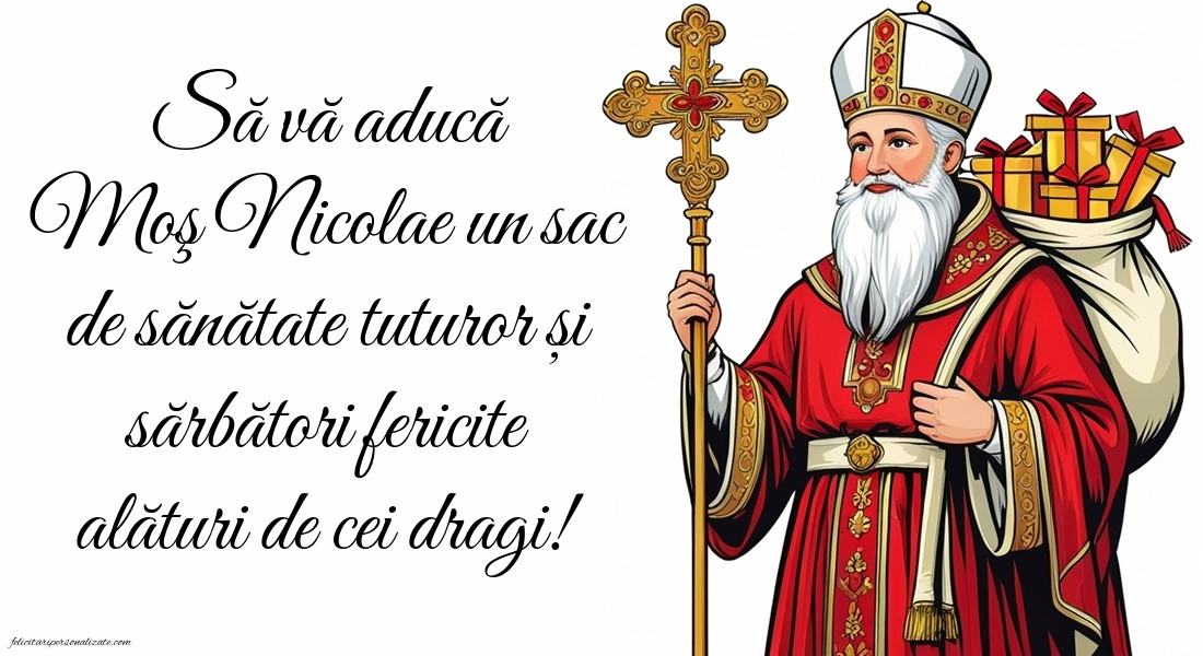 Imagini cu mesaje de Sfântul Nicolae (6 Decembrie): Sf. Nicolae