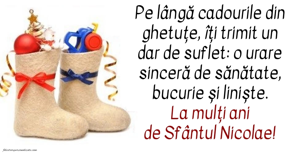 Imagini de la mulți ani de Sfântul Nicolae: Sf. Nicolae