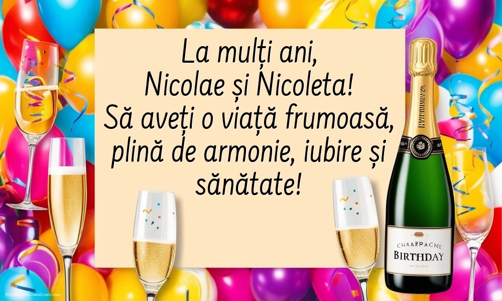 Imagini cu mesaje de Sfântul Nicolae - 6 Decembrie 2025: Șampanie