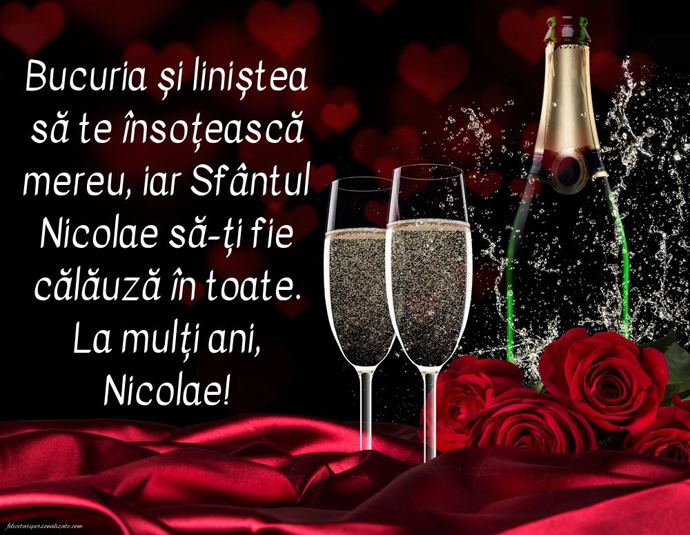 Cele mai frumoase imagini cu mesaje de Sfântul Nicolae pentru Facebook sau Whatsapp: Șampanie