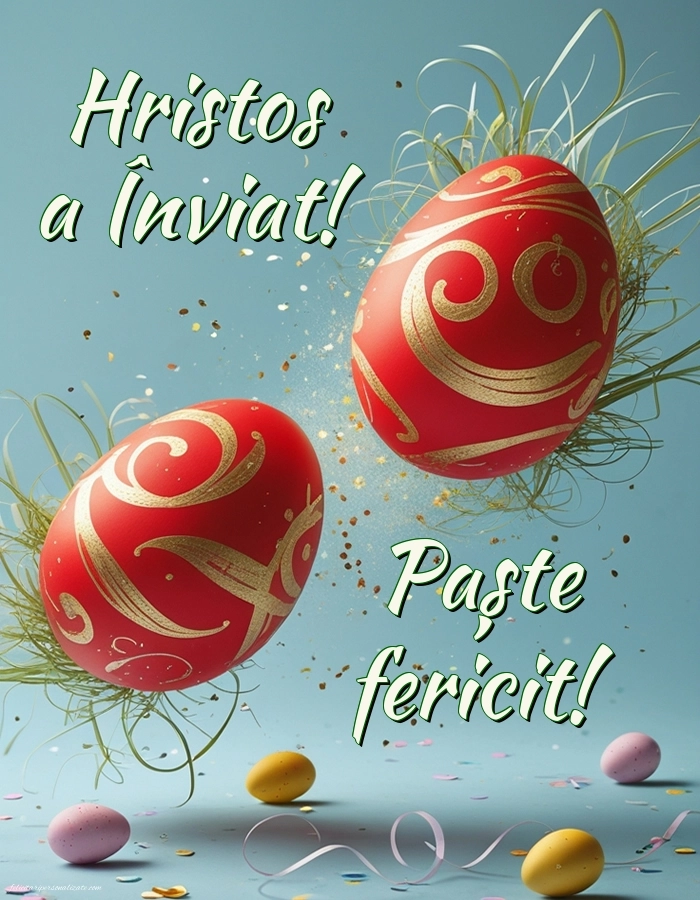 Imagini de Paște pentru facebook: Ouă de Paște