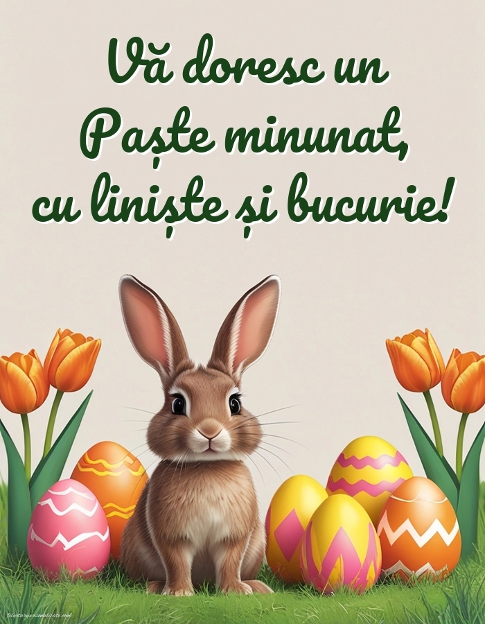 Poze frumoase cu PAȘTE FERICIT: Iepurași de Paște