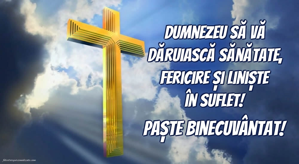 Poze cu mesaje frumoase de Paște: Credință