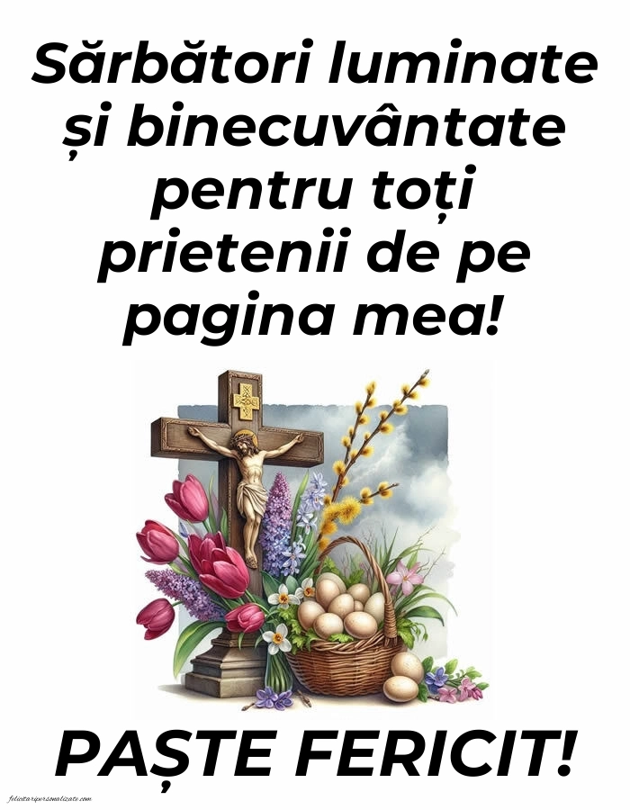 Felicitări și Imagini de Paște 2026: Credință