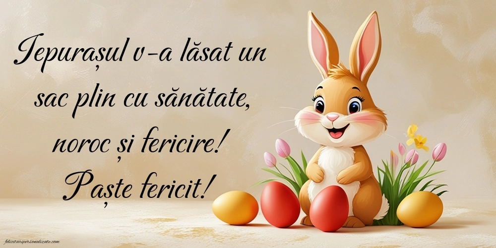 Felicitări de Paște 2025 Imagini: Iepurași de Paște