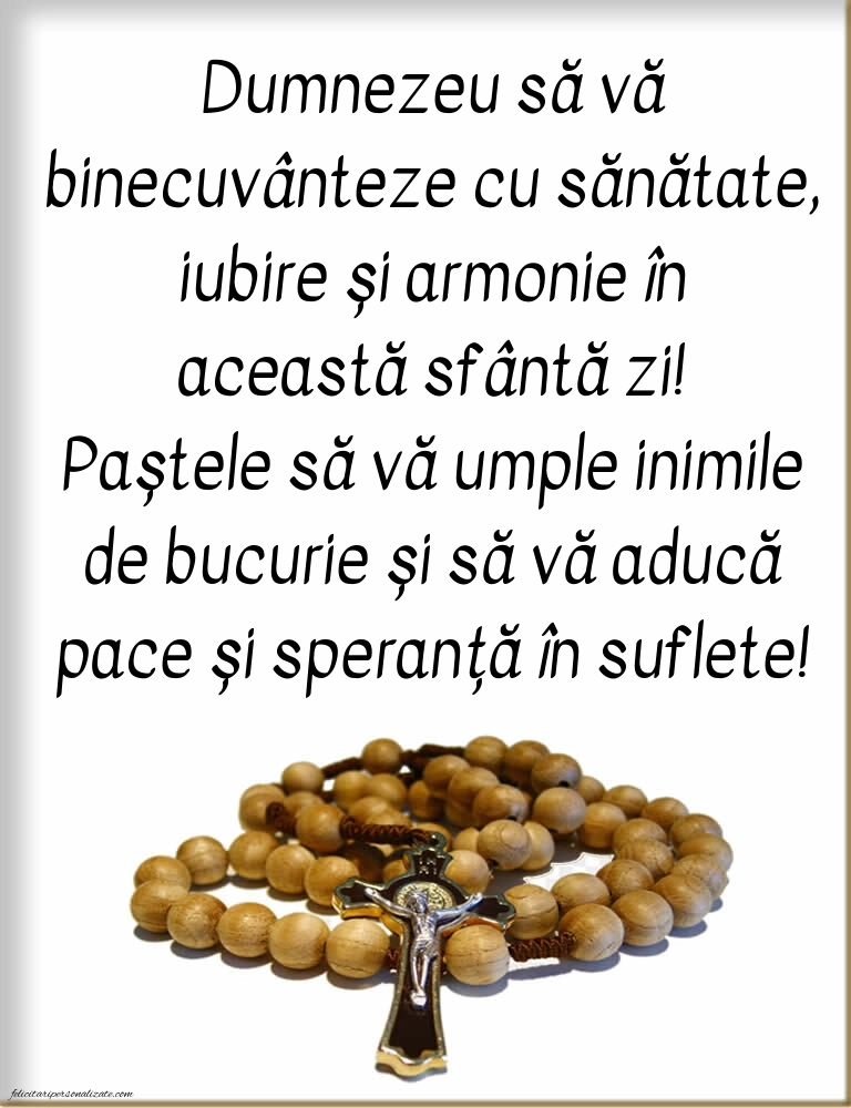 Urări de de Paște 2025 Imagini: Credință