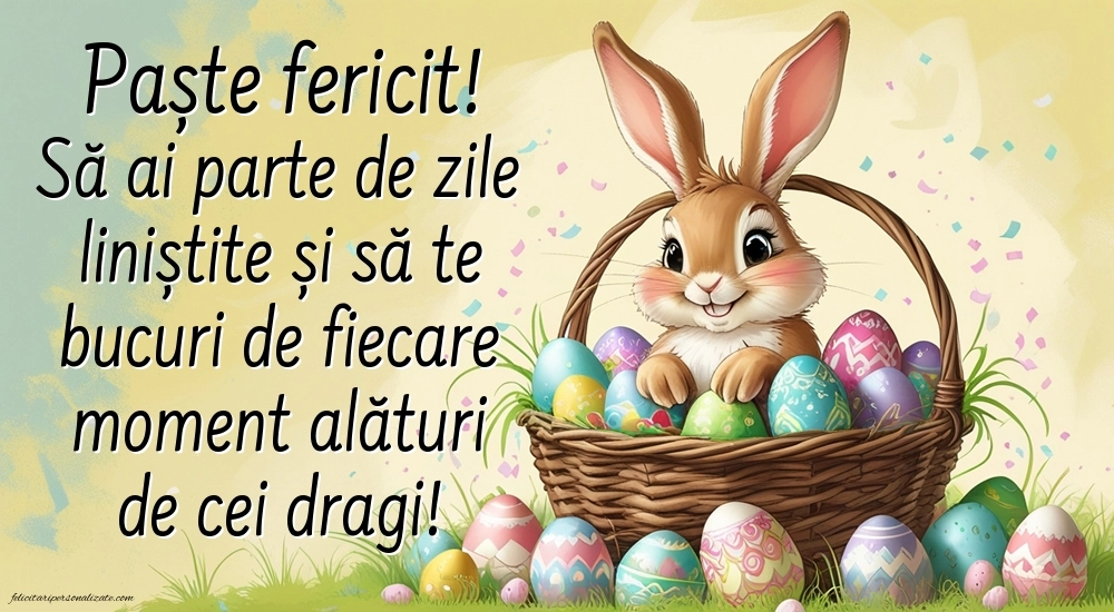 Urări de de Paște 2025 Imagini: Iepurași de Paște