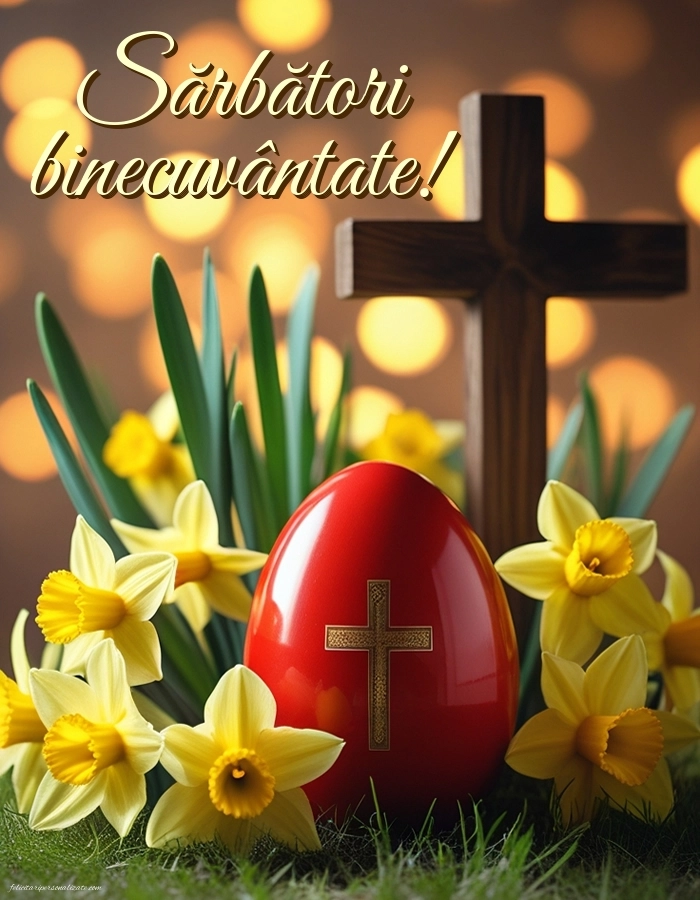 Poze frumoase cu PAȘTE FERICIT: Ouă și Flori de Paște