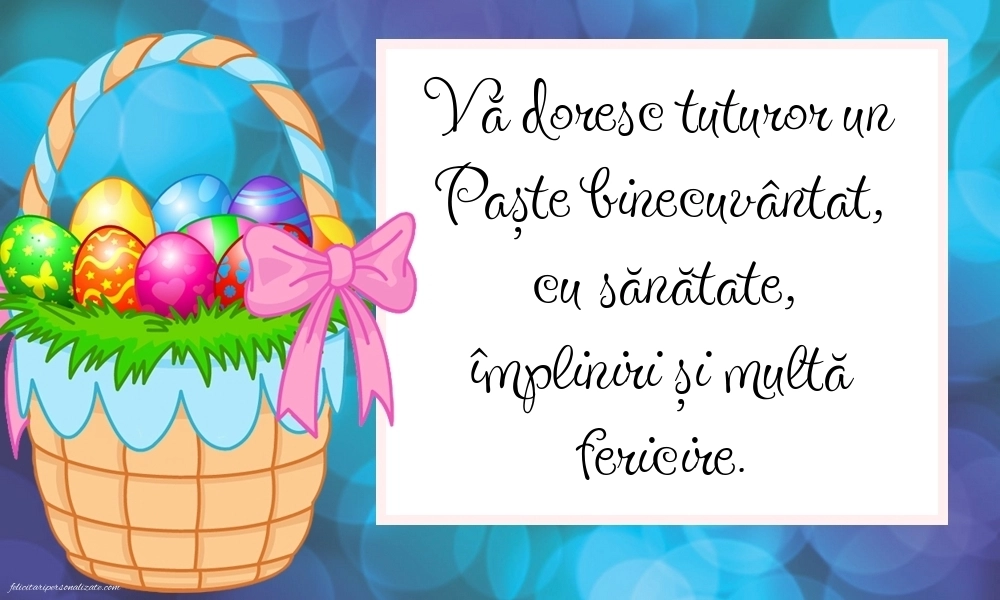 Felicitări de Paște 2025 Imagini: Ouă de Paște