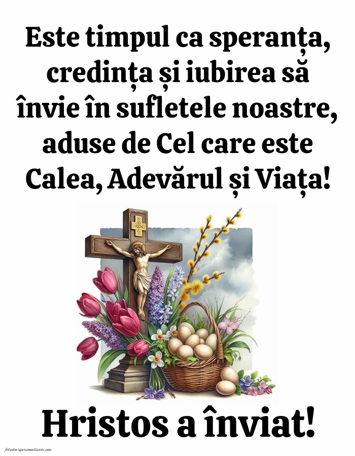Imagini frumoase cu urări de Paște: Credință