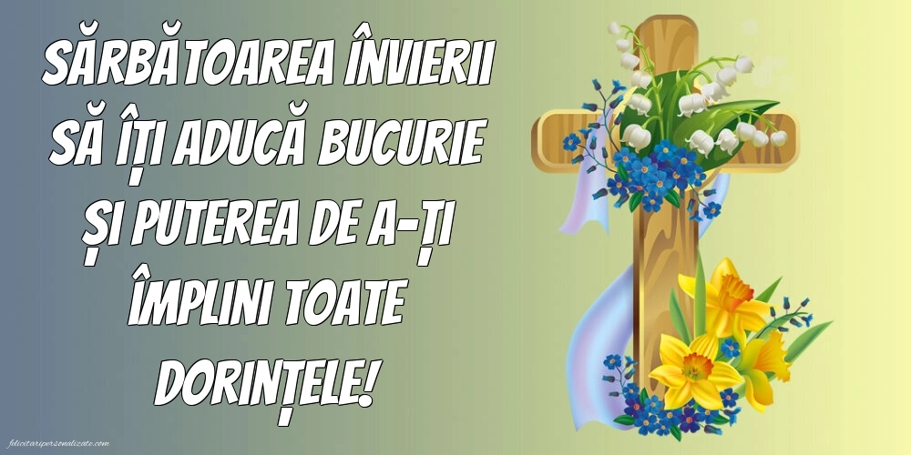 Imagini cu urări frumoase de Paște: Credință
