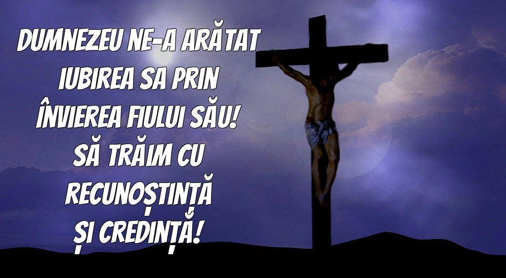 Cele mai frumoase felicitări de Paște 2025: Credință