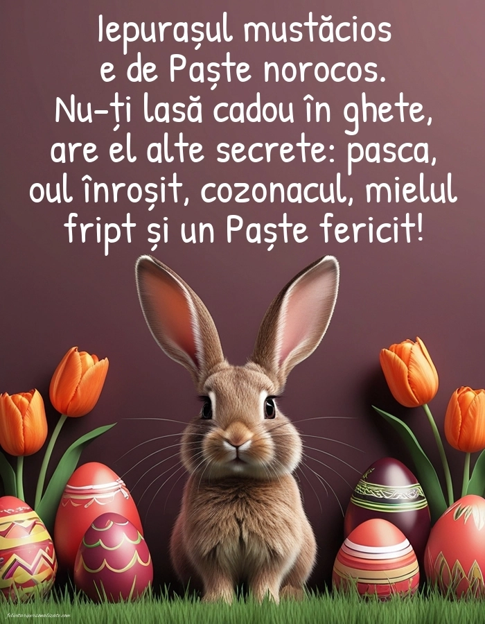 Imagini cu Paște fericit 2026: Iepurași de Paște