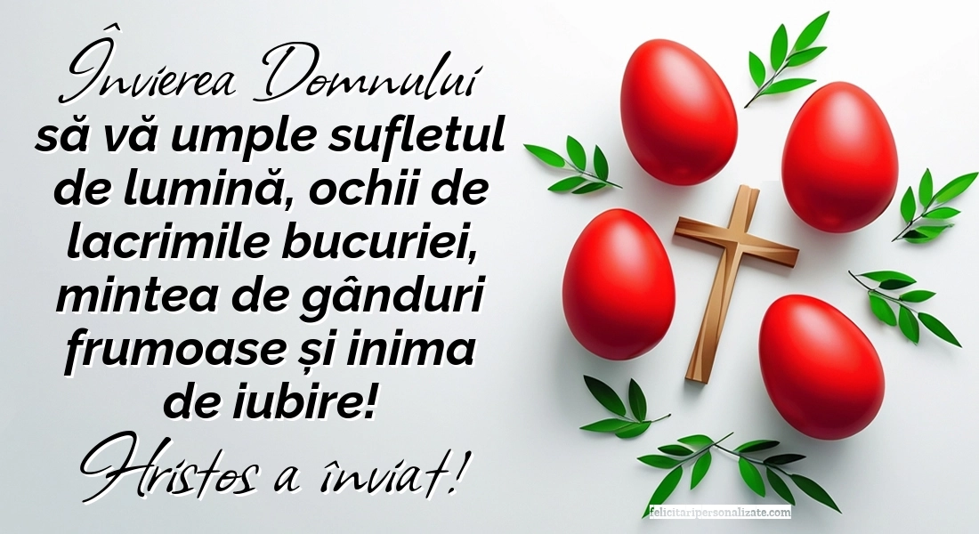 Felicitări și Imagini de Paște 2026: Ouă de Paște