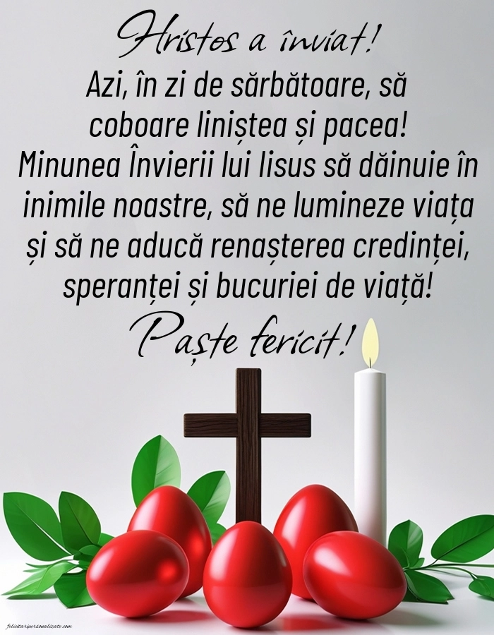 Poze frumoase cu PAȘTE FERICIT: Ouă și Lumânări de Paște