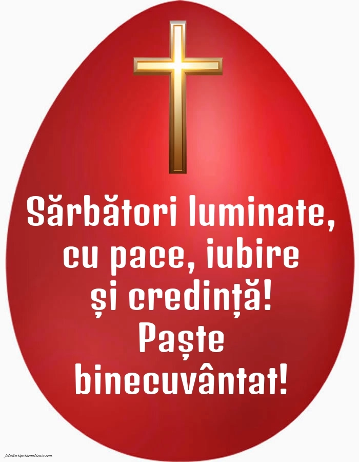 Imagini cu mesaje de Învierii Domnului: Ouă de Paște